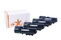4er Set TONTK1170 Alternativ Toner Black für Kyoce /...