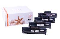 4er Set TON106A Alternativ Toner Black für HP /...