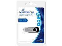 MediaRange MR912 Flexi USBStick 64 GB / USB 2.0 //...