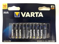 Varta AlkalineAAABatterien, 10erPack