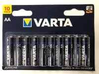Varta AlkalineAABatterien, 10erPack