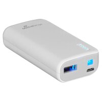 MediaRange Powerbank MR751 / 5200 mAh mit intergierter Lampe