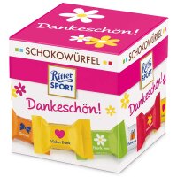 Ritter Sport Schokowürfel Dankeschön 22er /...